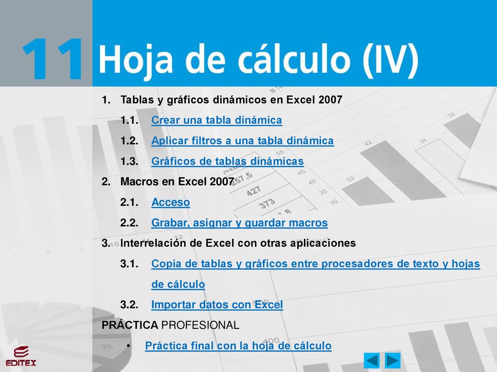 1. Tablas y gráficos dinámicos en Excel ppt descargar