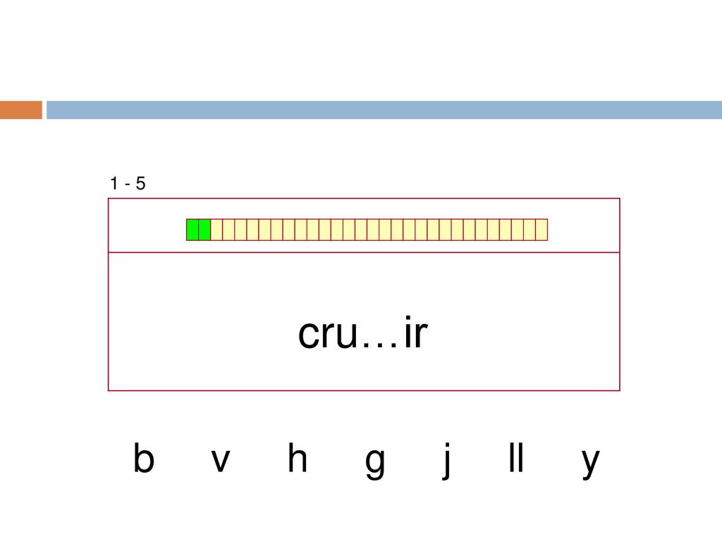 1 - 5 cru…ir b v h g j ll y