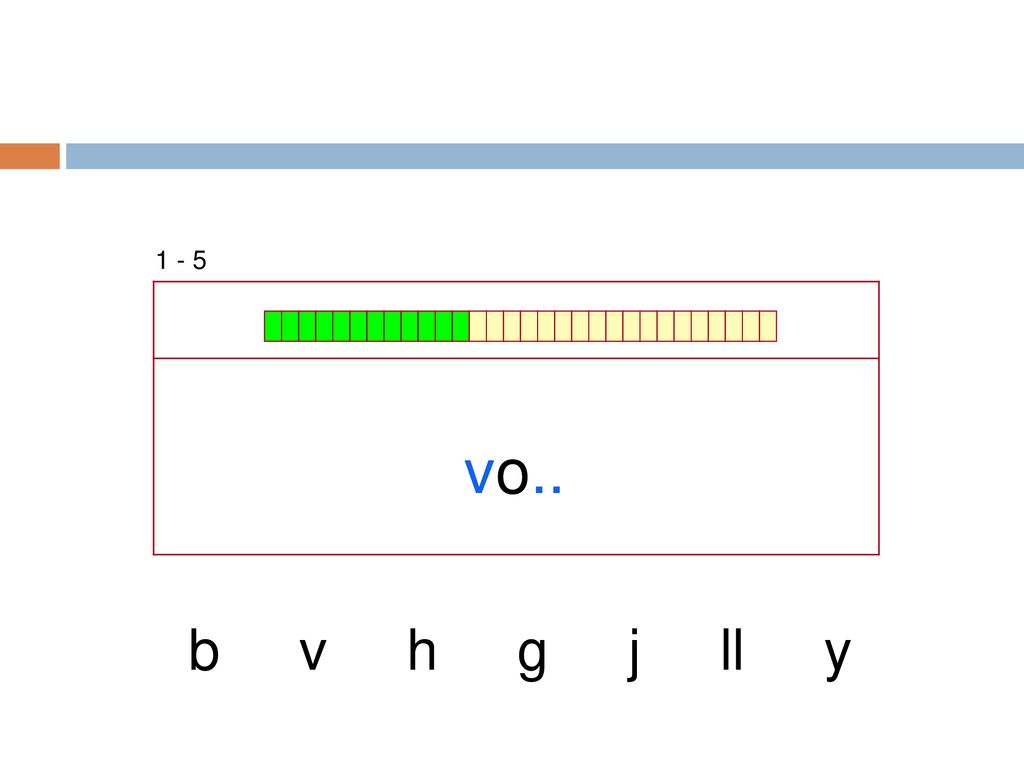 1 - 5 vo.. b v h g j ll y