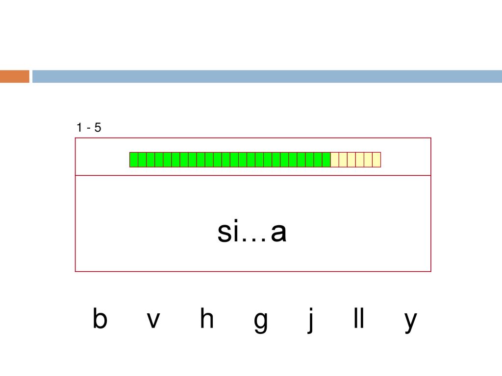 1 - 5 si…a b v h g j ll y