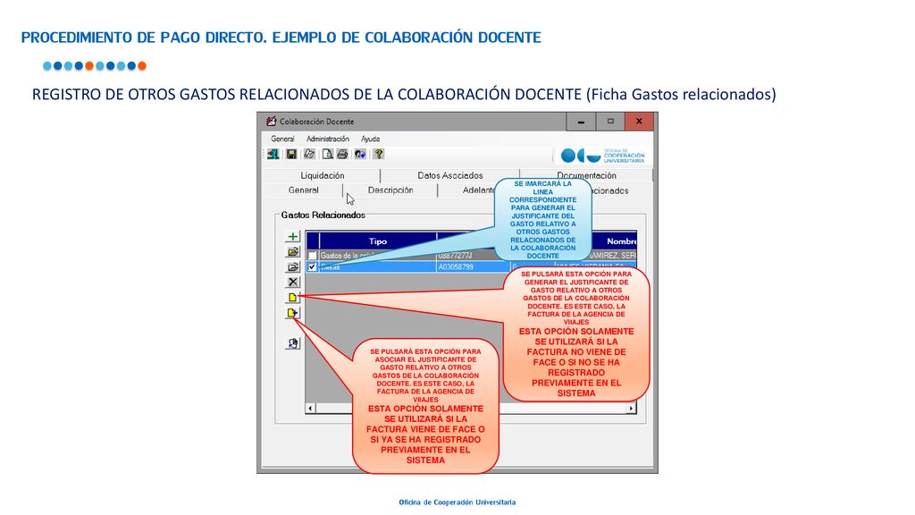 SI SE TRATA DE UNA FACTURA SE MARCARÁ LA OPCIÓN