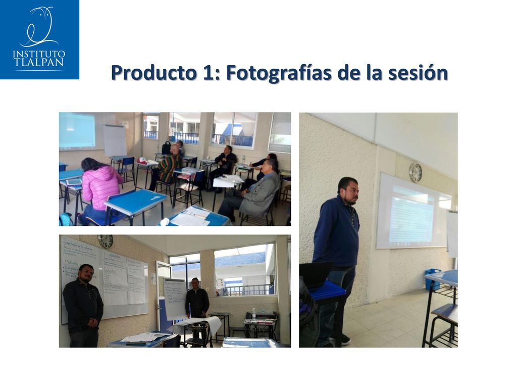Producto 1: Fotografías de la sesión