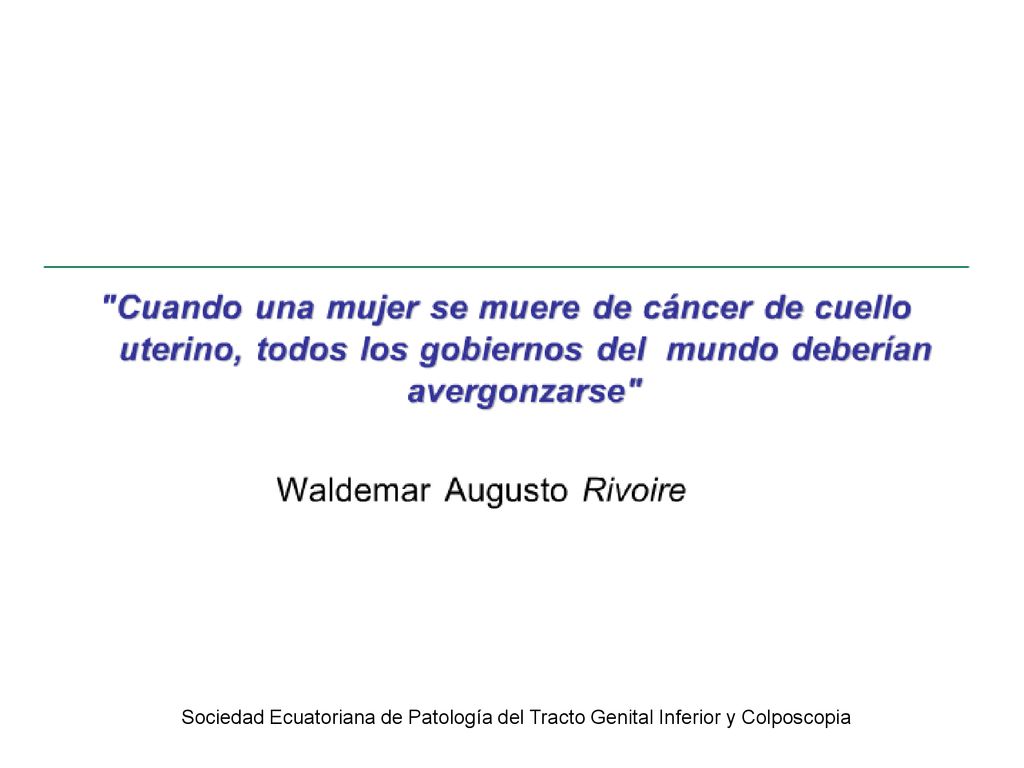 Sociedad Ecuatoriana de Patología del Tracto Genital Inferior y Colposcopia