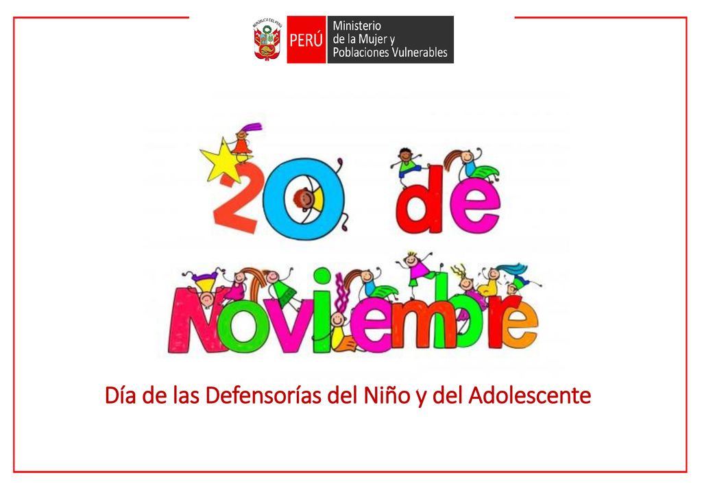 Día de las Defensorías del Niño y del Adolescente