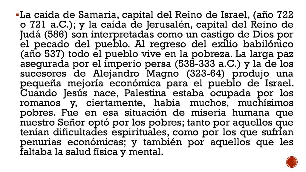 La caída de Samaria, capital del Reino de Israel, (año 722 o 721 a. C