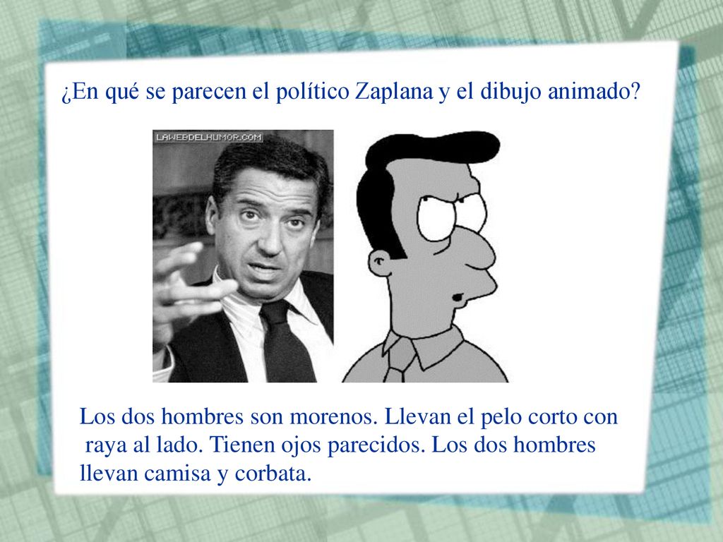 ¿En qué se parecen el político Zaplana y el dibujo animado