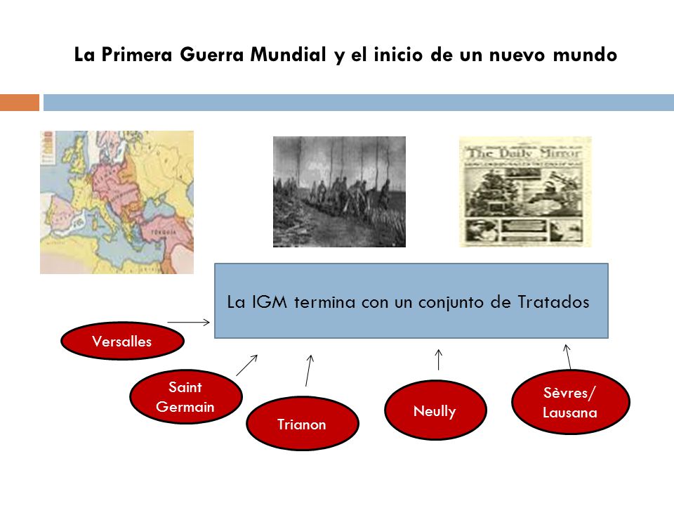 La Primera Guerra Mundial y el inicio de un nuevo mundo