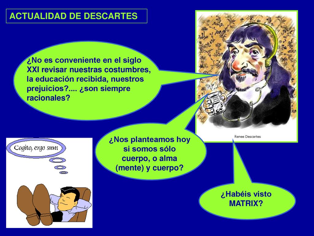 ¿Nos planteamos hoy si somos sólo cuerpo, o alma (mente) y cuerpo