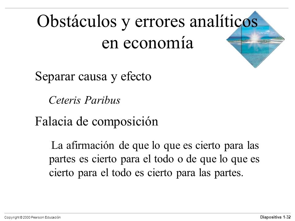 Obstáculos y errores analíticos en economía