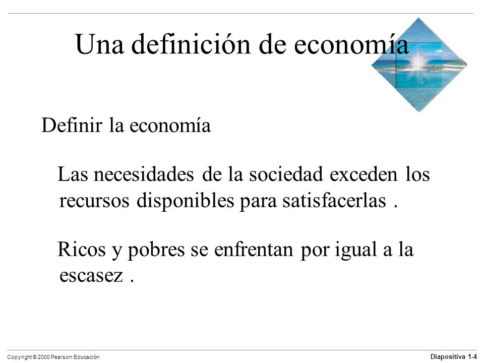 Una definición de economía