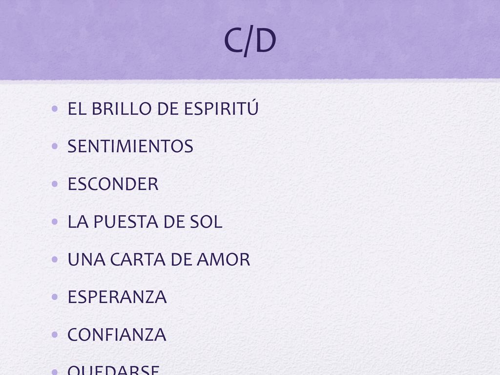 C/D EL BRILLO DE ESPIRITÚ SENTIMIENTOS ESCONDER LA PUESTA DE SOL