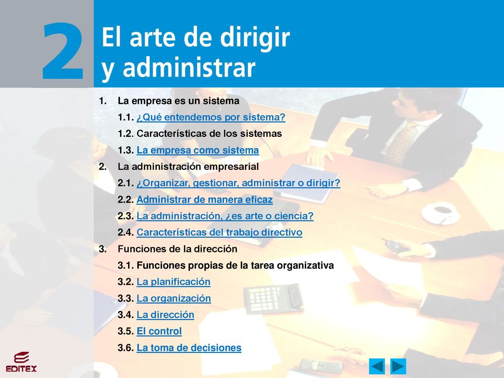 1. La empresa es un sistema 1.1. ¿Qué entendemos por sistema