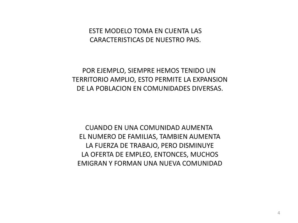 ESTE MODELO TOMA EN CUENTA LAS CARACTERISTICAS DE NUESTRO PAIS.