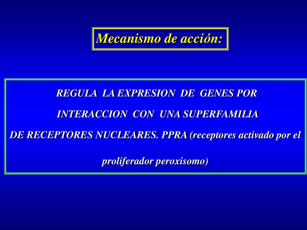 REGULA LA EXPRESION DE GENES POR INTERACCION CON UNA SUPERFAMILIA