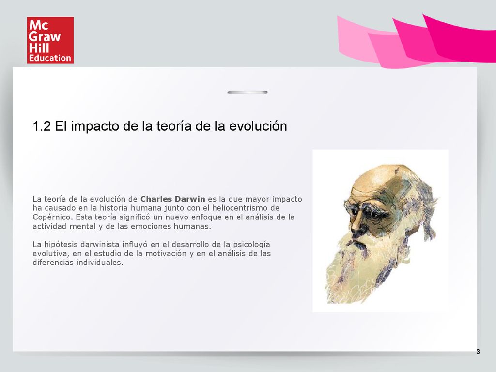 1.2 El impacto de la teoría de la evolución