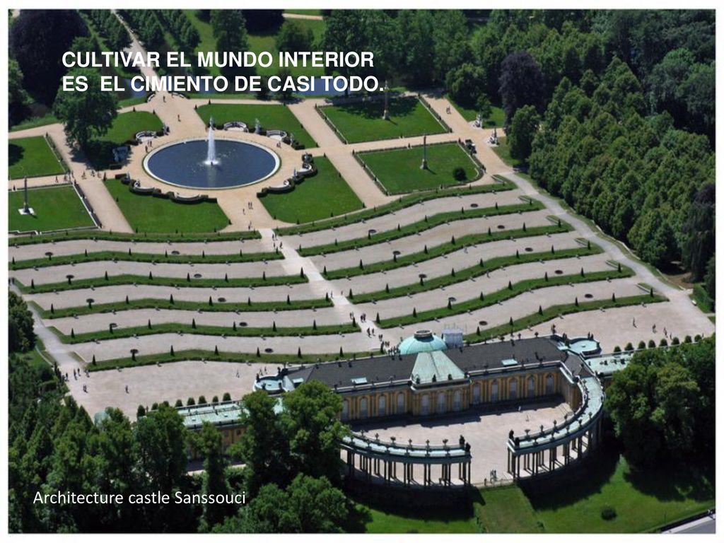 CULTIVAR EL MUNDO INTERIOR ES EL CIMIENTO DE CASI TODO.