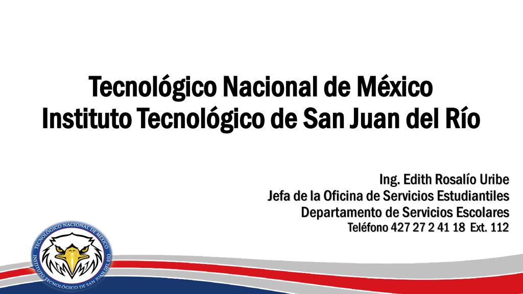 Tecnológico Nacional de México Instituto Tecnológico de San Juan del Río