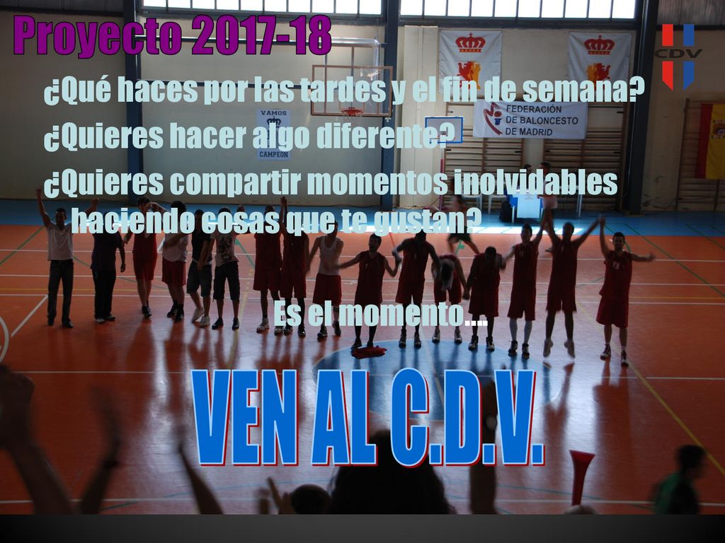 Proyecto ¿Qué haces por las tardes y el fin de semana ¿Quieres hacer algo diferente