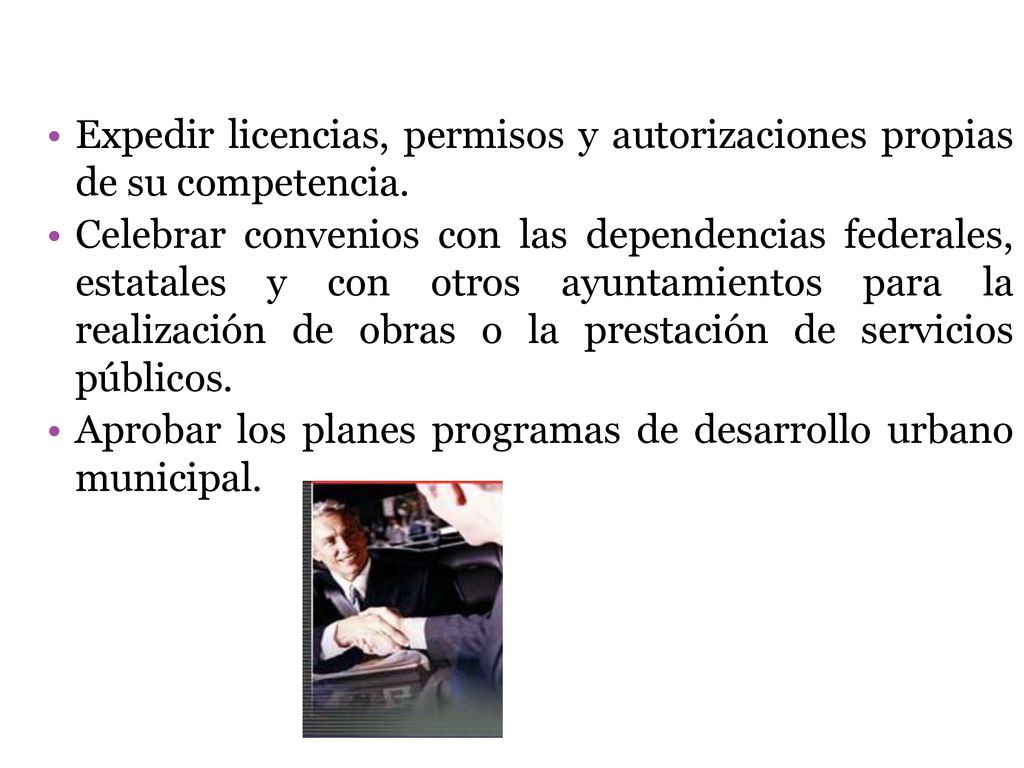 Expedir licencias, permisos y autorizaciones propias de su competencia.