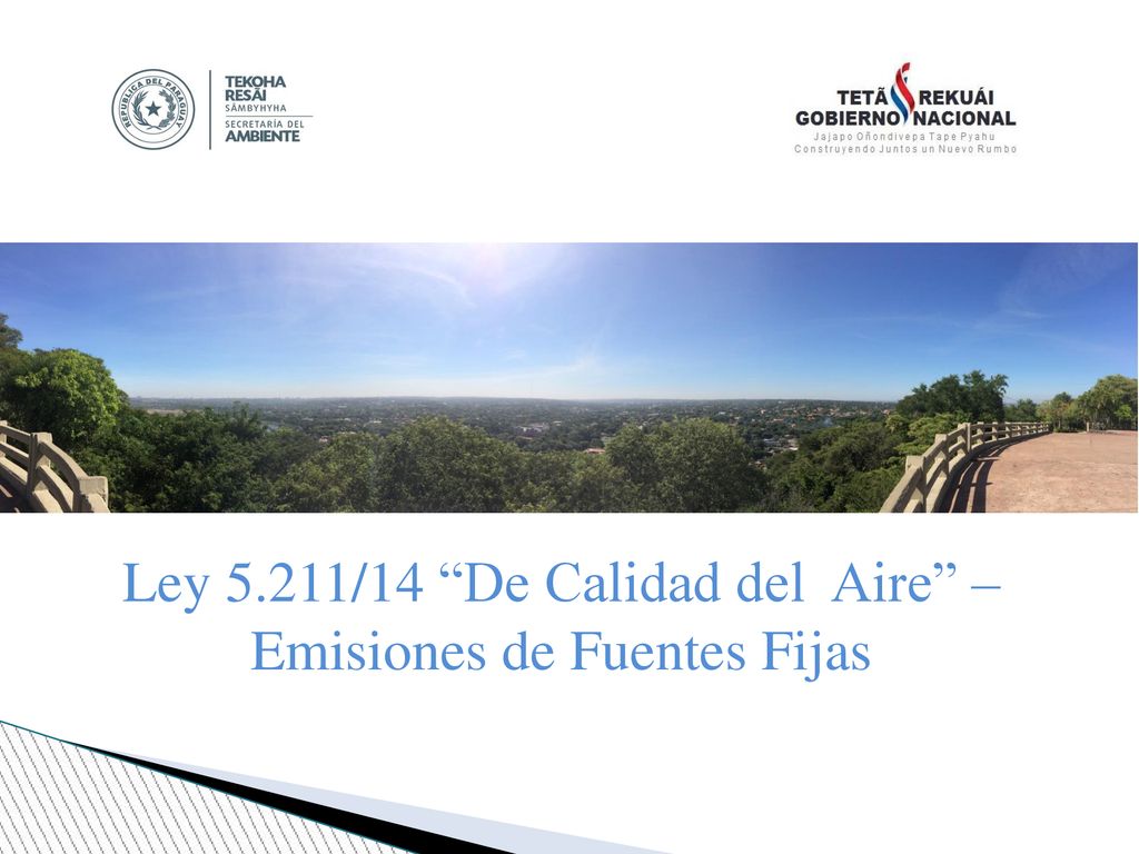 Ley 5.211/14 De Calidad del Aire –Emisiones de Fuentes Fijas