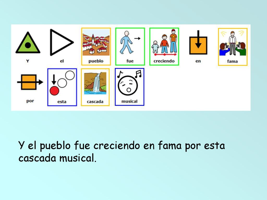 Y el pueblo fue creciendo en fama por esta cascada musical.
