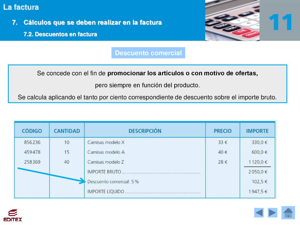 pero siempre en función del producto.