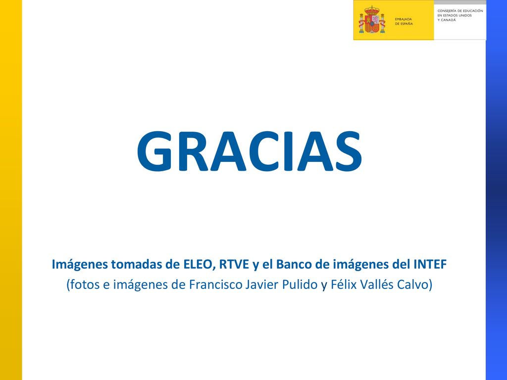 Imágenes tomadas de ELEO, RTVE y el Banco de imágenes del INTEF