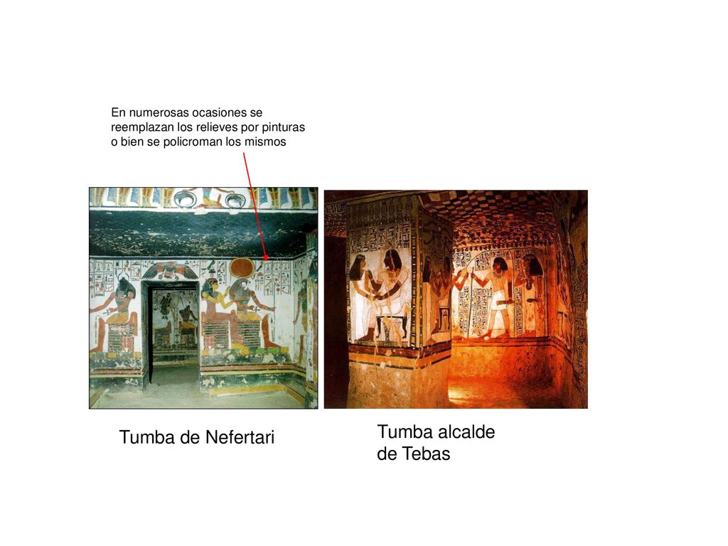 Tumba alcalde Tumba de Nefertari de Tebas En numerosas ocasiones se