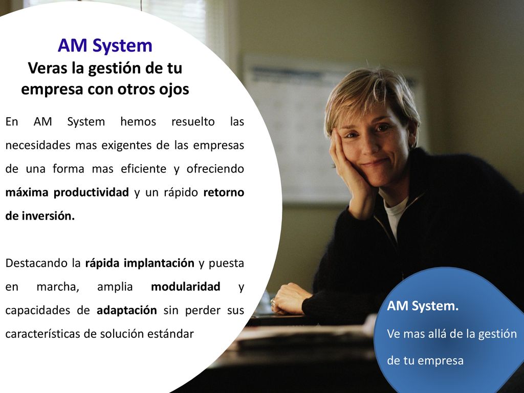 AM System Veras la gestión de tu empresa con otros ojos