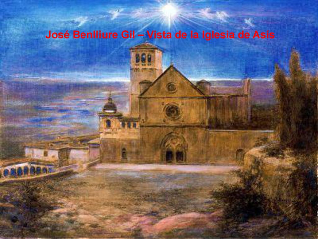 José Benlliure Gil – Vista de la Iglesia de Asís