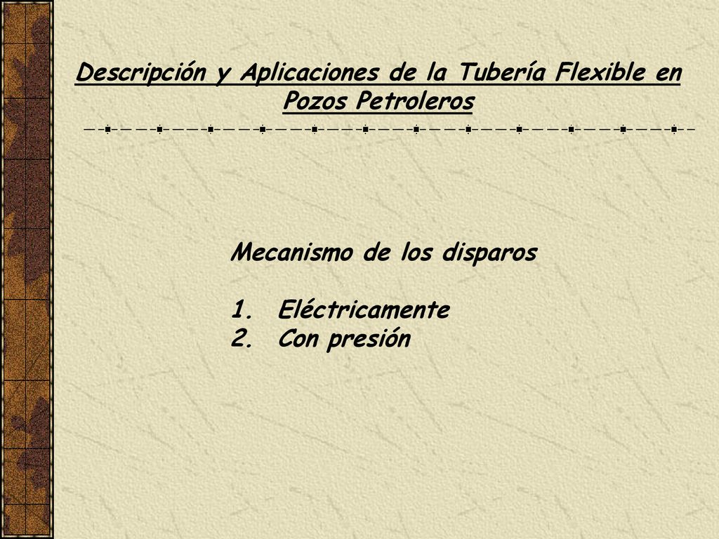 Descripción y Aplicaciones de la Tubería Flexible en Pozos Petroleros