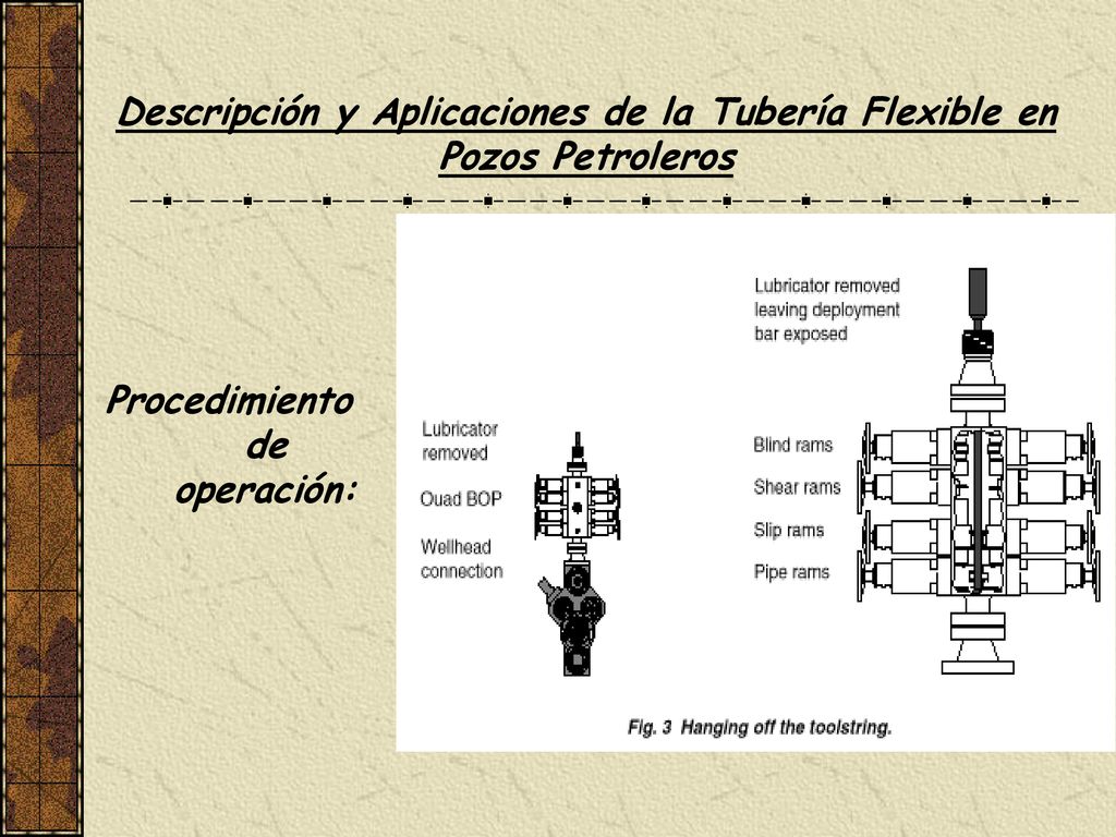 Descripción y Aplicaciones de la Tubería Flexible en Pozos Petroleros