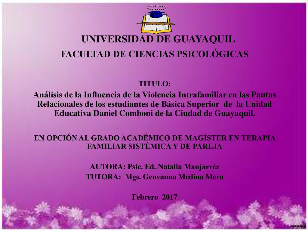 Universidad De Guayaquil Ppt Descargar