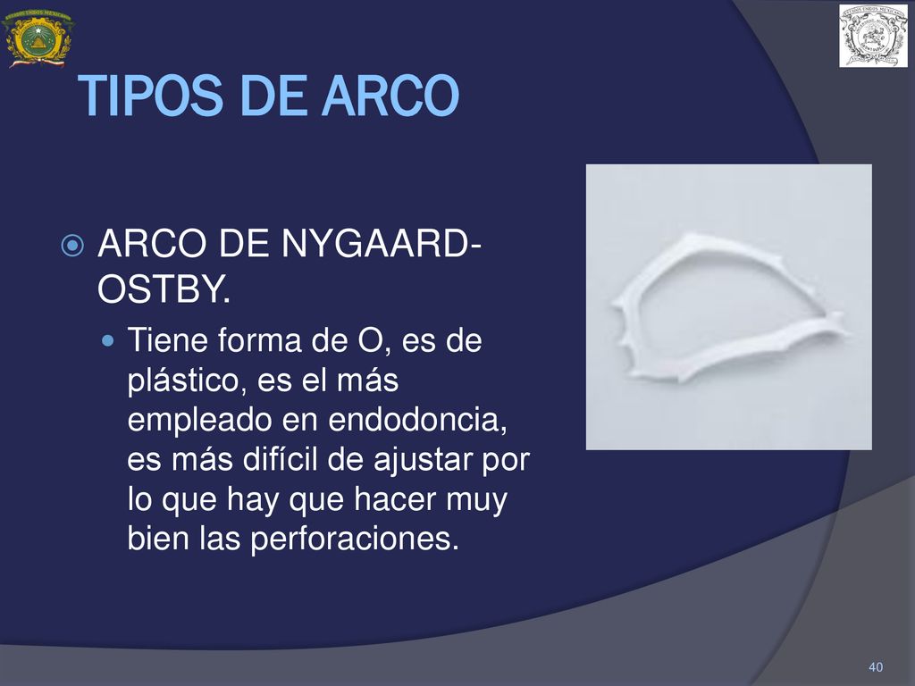 TIPOS DE ARCO ARCO DE NYGAARD-OSTBY.