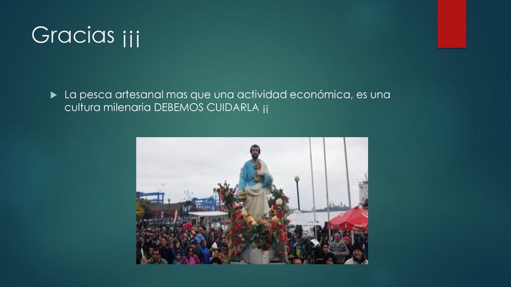 Gracias ¡¡¡ La pesca artesanal mas que una actividad económica, es una cultura milenaria DEBEMOS CUIDARLA ¡¡