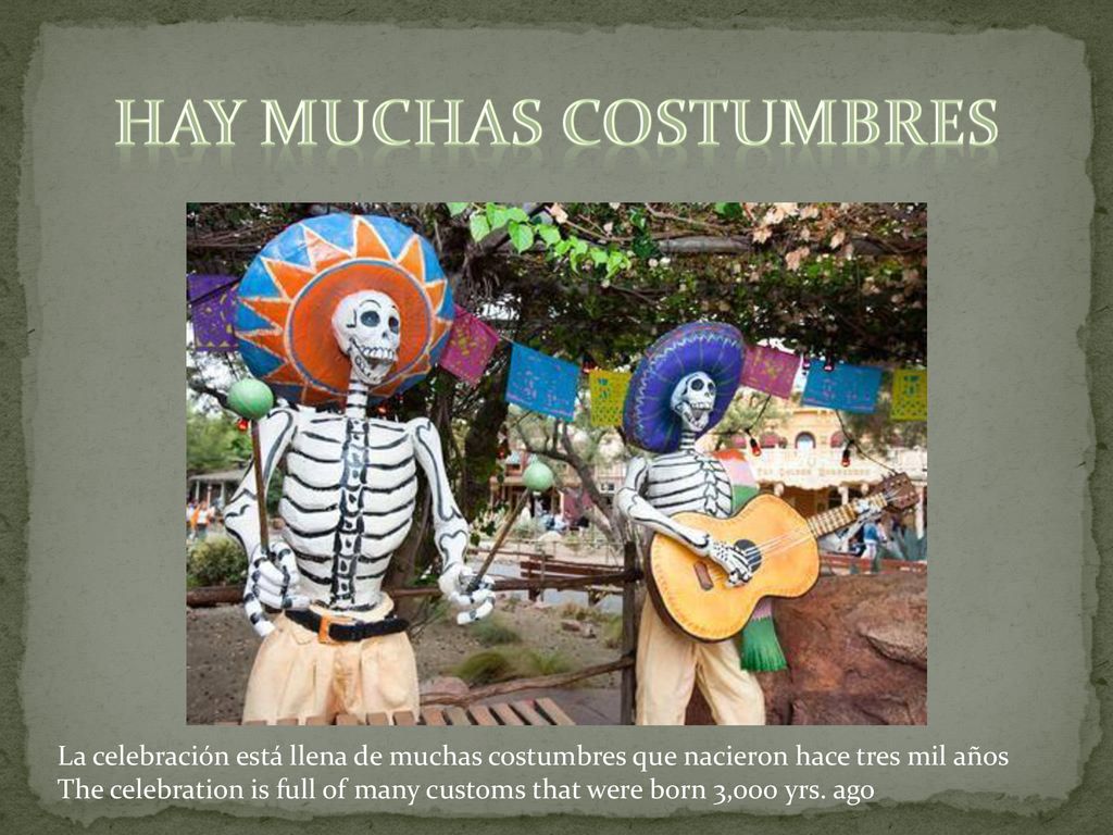 Hay MuchAs Costumbres La celebración está llena de muchas costumbres que nacieron hace tres mil años.