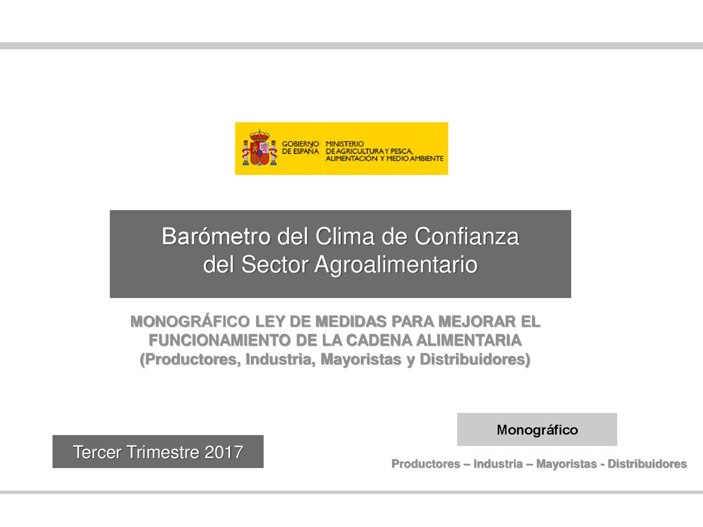 (Productores, Industria, Mayoristas y Distribuidores)