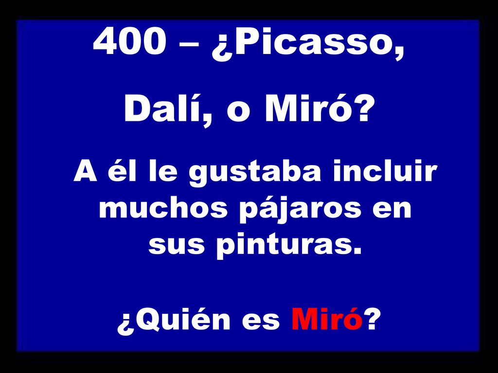 A él le gustaba incluir muchos pájaros en sus pinturas.