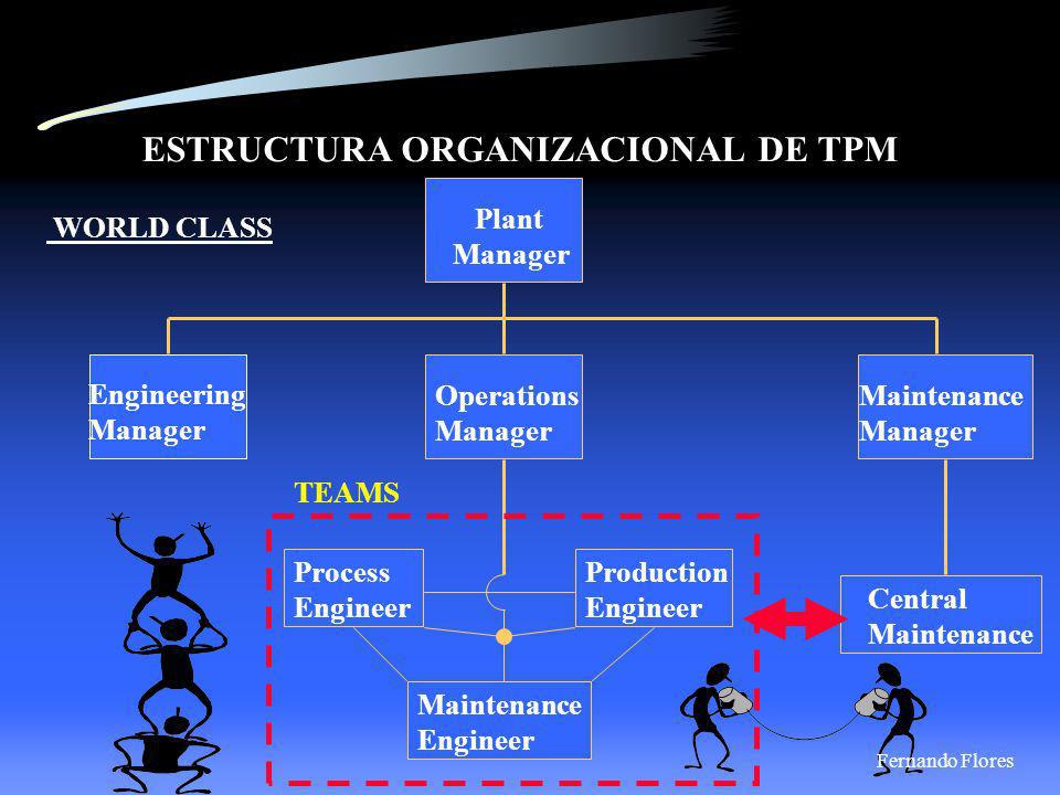 ESTRUCTURA ORGANIZACIONAL DE TPM