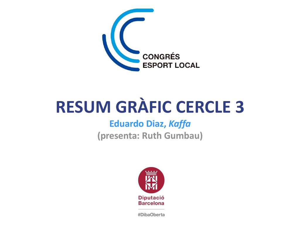 RESUM GRÀFIC CERCLE 3 Eduardo Diaz, Kaffa (presenta: Ruth Gumbau)