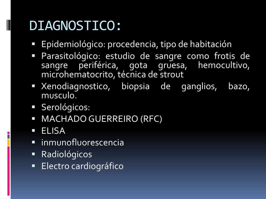 DIAGNOSTICO: Epidemiológico: procedencia, tipo de habitación