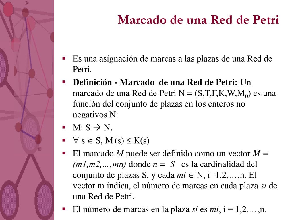 Marcado de una Red de Petri