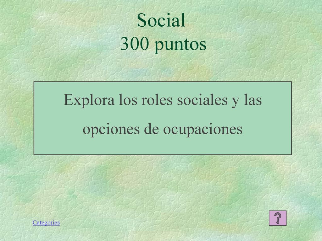 Explora los roles sociales y las opciones de ocupaciones