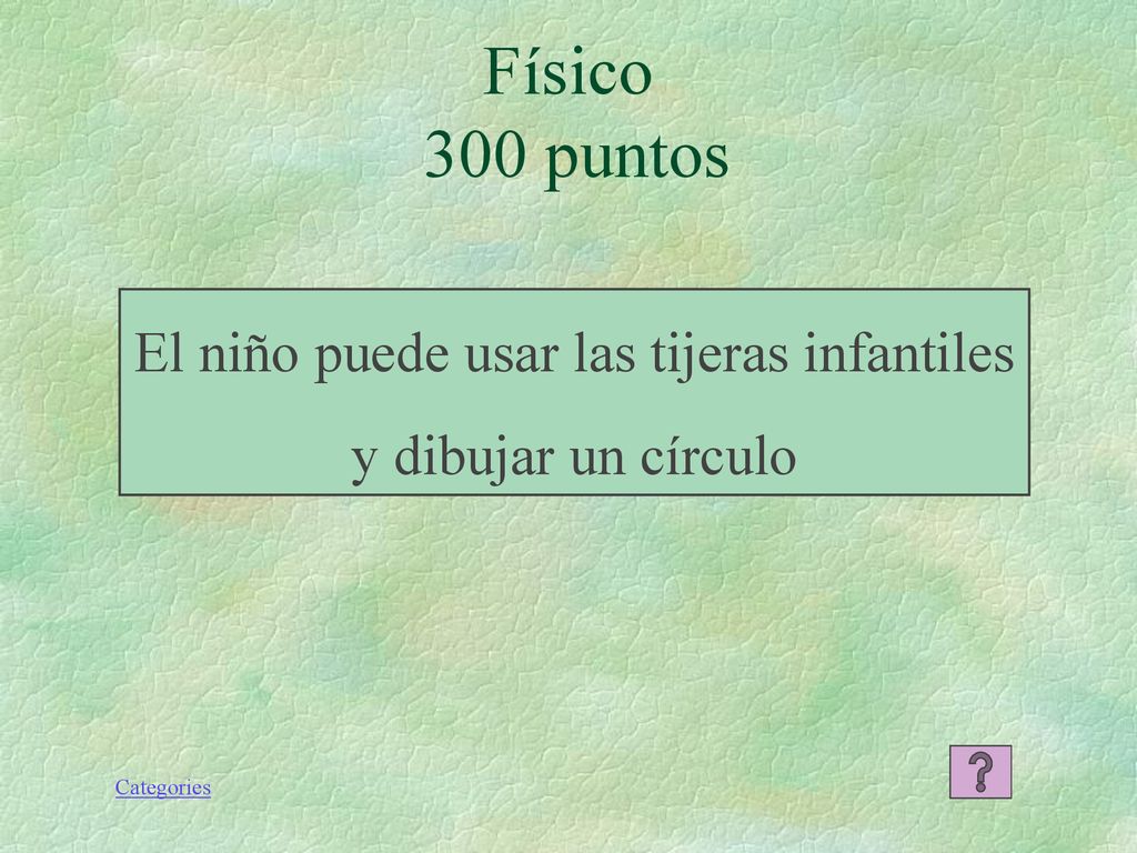 El niño puede usar las tijeras infantiles y dibujar un círculo