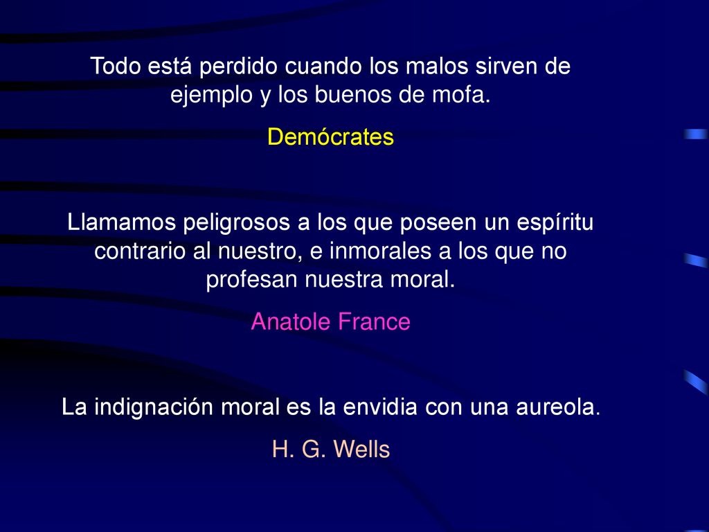 La indignación moral es la envidia con una aureola.
