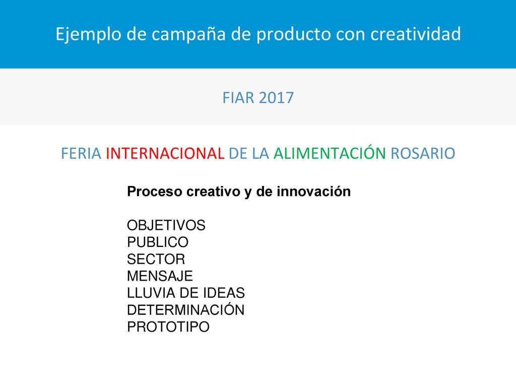 Ejemplo de campaña de producto con creatividad