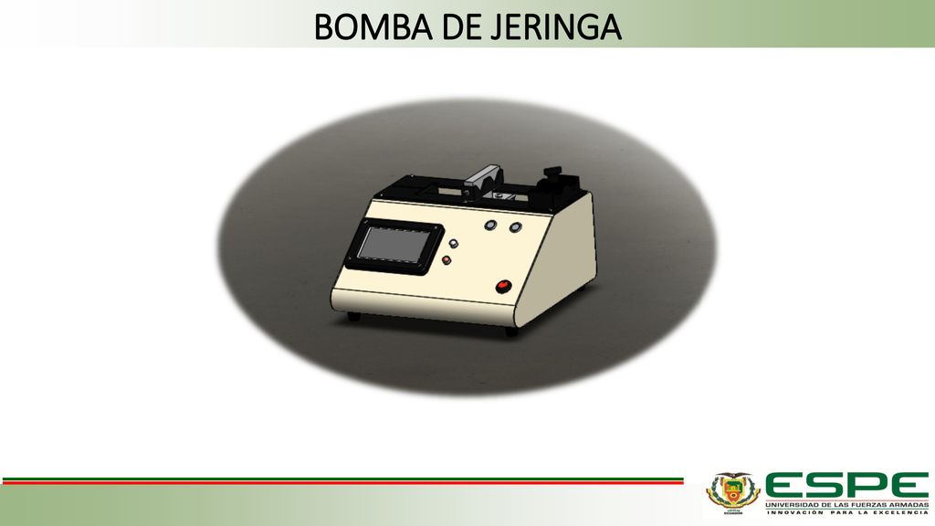 BOMBA DE JERINGA A continuación se describirá el proceso de diseño y construcción de la bomba de Infusión.