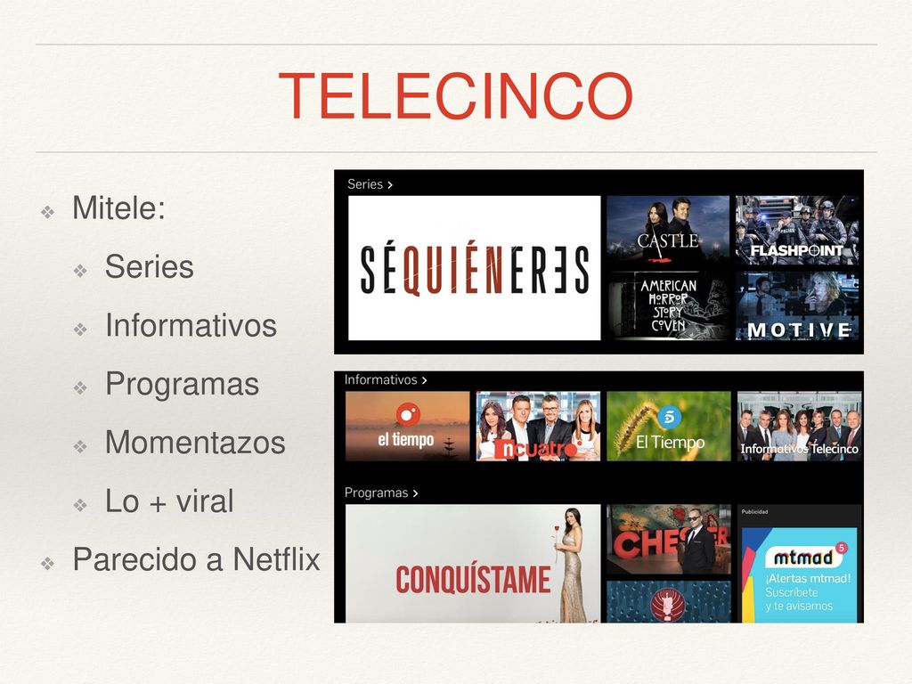 TELECINCO Mitele: Series Informativos Programas Momentazos Lo + viral