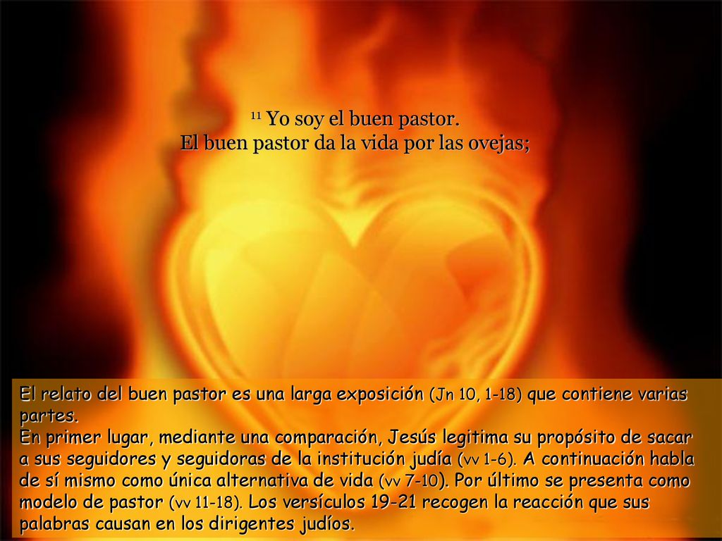 El buen pastor da la vida por las ovejas;