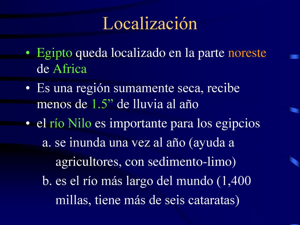 Localización Egipto queda localizado en la parte noreste de Africa